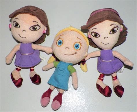 Disney Little Einsteins 8 Bean Bag Bottom Soft Plush Doll June Annie ...