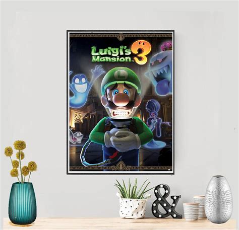 Luigi's Mansion 3 Poster Game Poster Collection Photo | Etsy