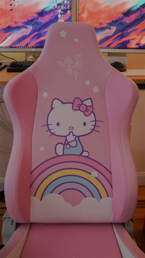 Razer's Hello Kitty gaming chair and headphones are cute overload