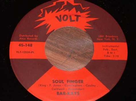 Bar-Kays - Soul Finger 45rpm - YouTube