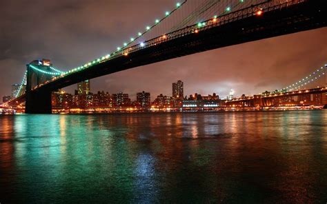 Brooklyn Bridge Night Wallpapers - Top Free Brooklyn Bridge Night ...