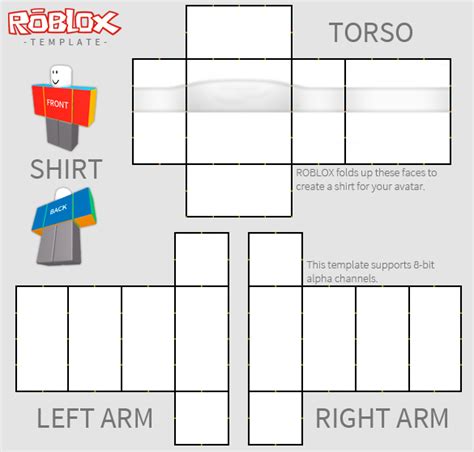 white tube top template | Roblox shirt, Create shirts, Clothing templates