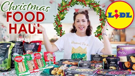 LIDL CHRISTMAS FOOD HAUL WITH PRICES 2020 | New In LIDL For CHRISTMAS ...