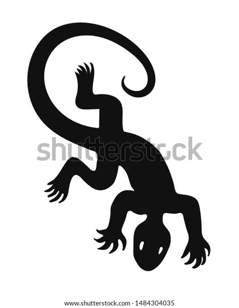 Hand Drawn Black Lizard Tattoo Pattern Stock Vector (Royalty Free) 1484304035 | Shutterstock