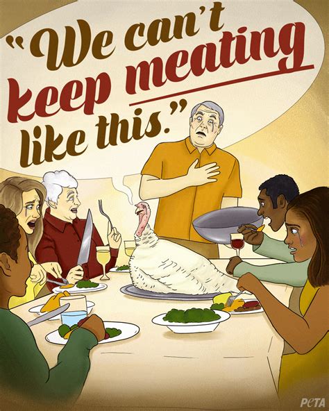 PETA on Twitter: "Let's carve out new traditions — leave turkeys off the menu this #Thanksgiving ...