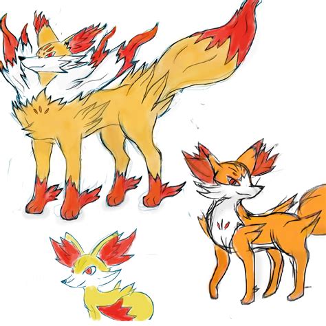 fennekin evolution line by roblee96 on DeviantArt