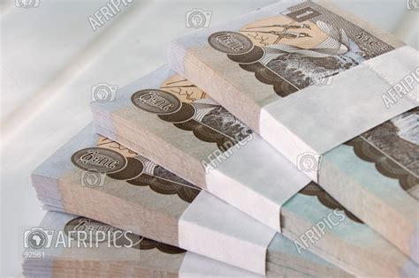 AFRIPICS - Bundles of Ethiopian Birr banknotes