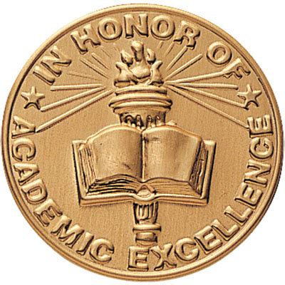 Academic Excellence Medal by Athletic Awards