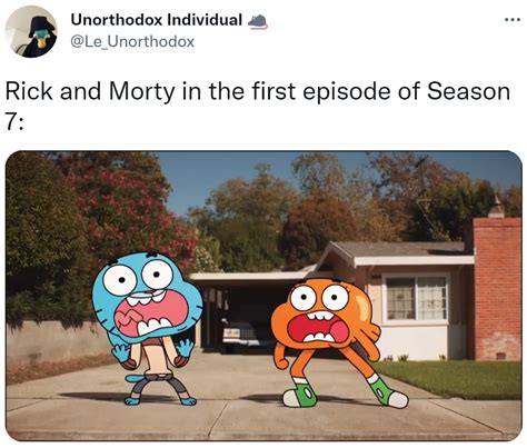 Rick and Morty in the first episode of Season 7: | Rick and Morty Voice Recasting | Know Your Meme