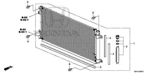 80100-TBC-A01 | CONDENSER ASSY. - Bernardi Parts Honda