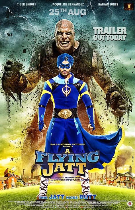 A Flying Jatt Official Trailer – Tiger Shroff and Jacqueline Fernandez ...