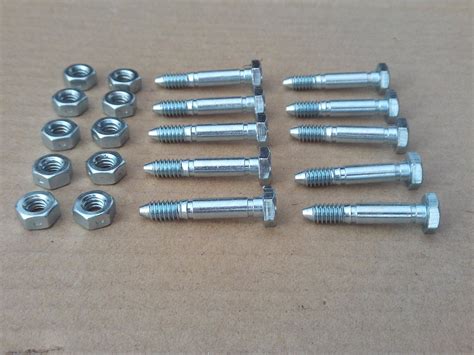 Shear Pins Bolts for John Deere 524D 724D 826D 1332DDE AM123342 Snowblower Snowthrower Snow ...