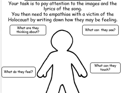 Developing Empathy Worksheet | Teaching Resources