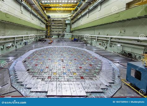 Central Hall of the Nuclear Reactor, Reactor Lid, Maintenance and ...