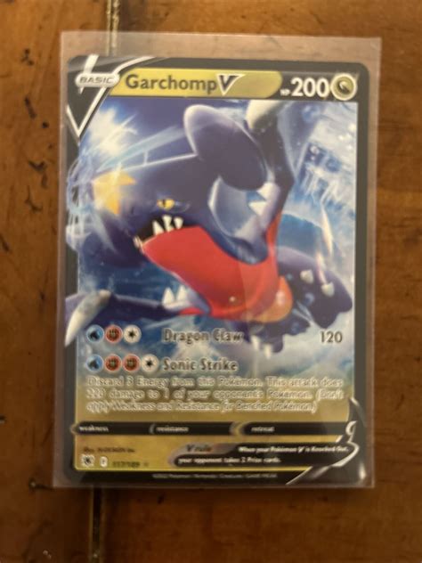 Pokémon TCG Garchomp Sword & Shield - Astral Radiance 117/189 Holo ...