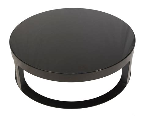 10 Best Collection of Modern Round Black Glass Coffee Table