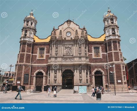 Basilica of Our Lady of Guadalupe Sanctuary in Mexico City, Mexico Editorial Image - Image of ...