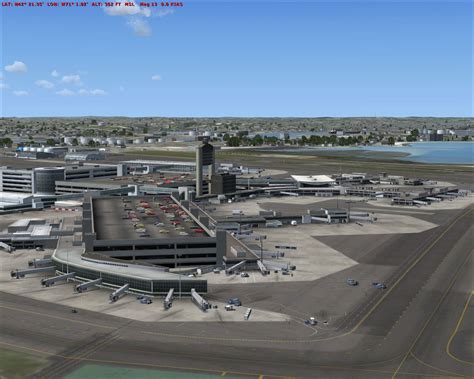 Mega Airport Boston Logan Scenery for FSX & FS2004