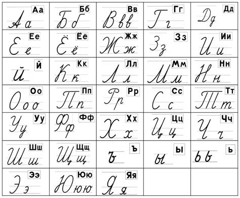 Russian cursive | Learn Russian online