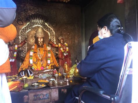 President Bhandari offers worship at Muktinath Temple - Enewspolar Enewspolar