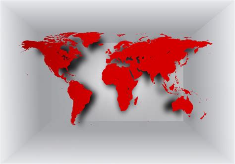 Free photo: World map on 3D background - 3d, Object, Plot - Free Download - Jooinn