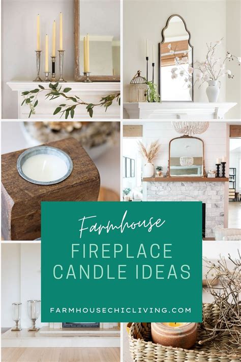 Cozy Fireplace Candle Ideas For Your Mantel