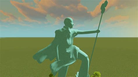 Avatar Aang Statue - Skymods