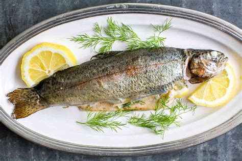 Grilled Trout with Dill and Lemon Recipe