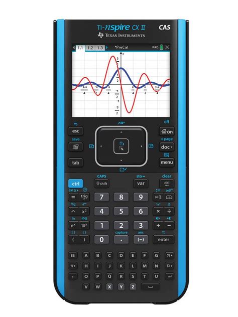 Texas Instruments TI-Nspire CX II CAS Color Graphing Calculator with ...