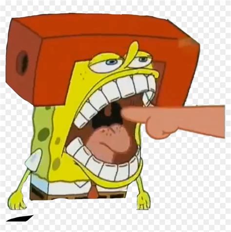 Literally One Of The Best Spongebob Faces Ever Spongeb - Cartoon, HD Png Download - 1256x1206 ...