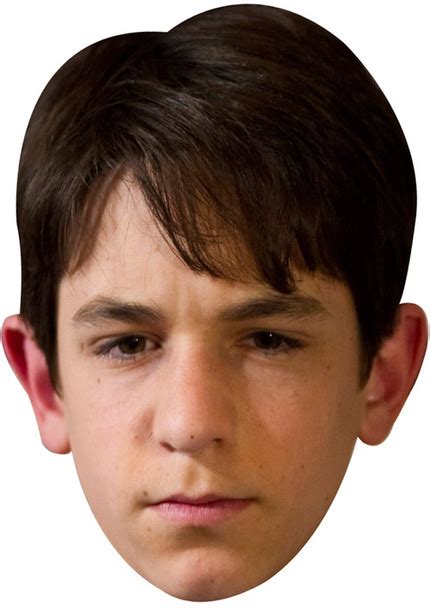 Greg heffley tv celebrity party face fancy dress - Celebrity-Facemasks.com