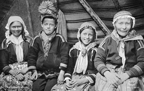 Sami people in Karesuando (Gárasavvon), Lappland, Sweden | Sami ...