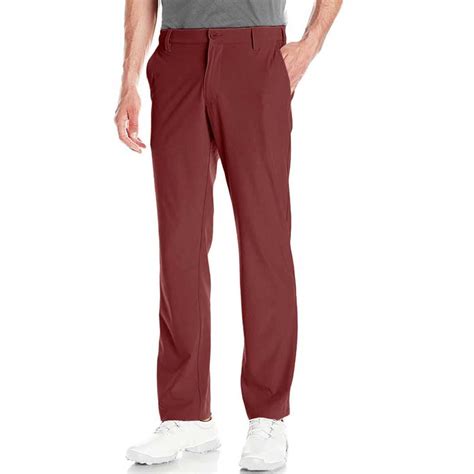 Men's Golf Pants | Red Golf pants | Lesmart Golf Trousers for Men