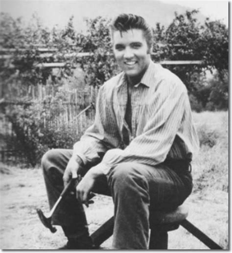 Elvis Presley Love Me Tender Movie Set Photos