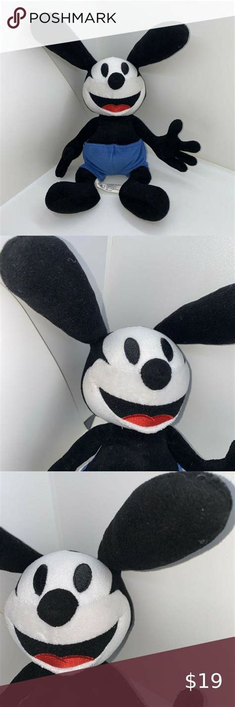 Disney Parks Oswald The Lucky Rabbit Plush Toy Stuffed Animal Epic Mickey 9” in 2022 | Rabbit ...