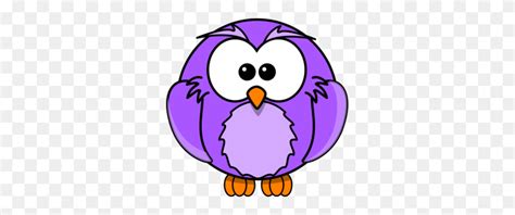 Purple Owl Cartoon Good Clip Art - Good Clipart - FlyClipart