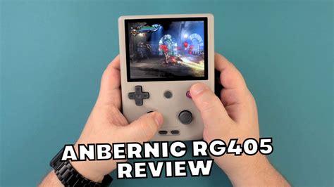 Anbernic RG405V Review - Larger than life Android retro gaming handheld ...