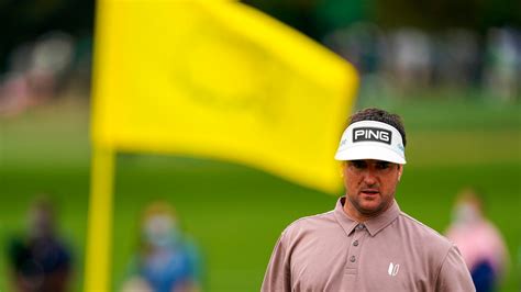 Masters champion Bubba Watson waits on the No. 2 tree during Round 3 of ...