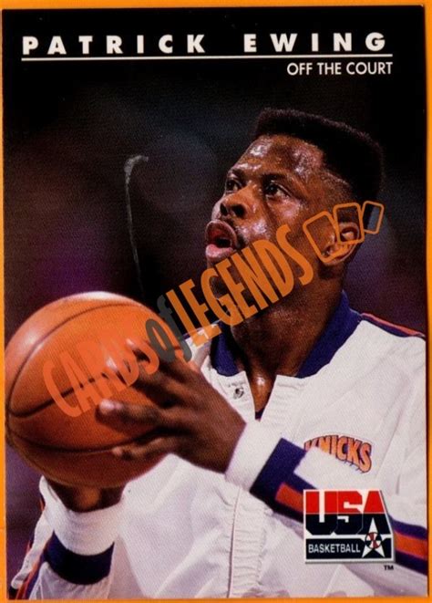 Patrick Ewing 1992 – www.cardsoflegends.com