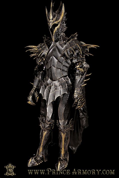 Incredible “First Age” Sauron Custom Leather LOTR-Inspired Armor — GeekTyrant