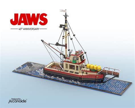 LEGO MOC Jaws - The Orca by Arconoide | Rebrickable - Build with LEGO