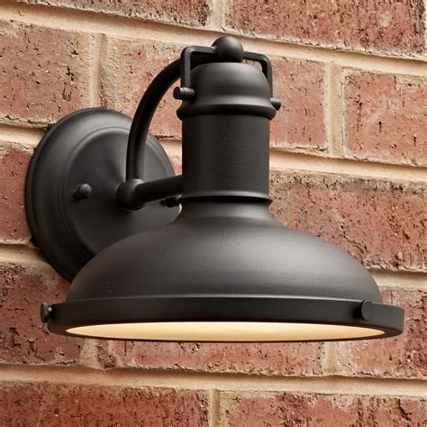 Sleek Workshop Outdoor Sconce | Outdoor sconces, Diy outdoor lighting, Outdoor sconce lighting