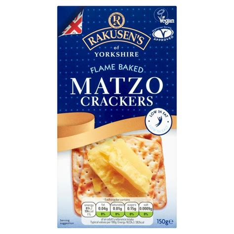 Rakusen’s Matzos Crackers 150g : My Supermarket Compare