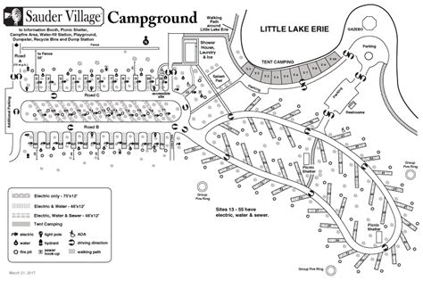 CB Smith Park Campground Map