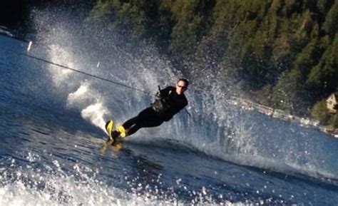 Water skiing on Lake Arrowhead recently. #drbilldorfman | Lake arrowhead, Vacation cabin rentals ...