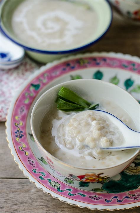 Sweet Wheat Porridge / Bubur Gandum - Lisa's Lemony Kitchen