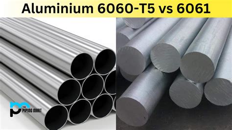 Aluminium 6060-T5 vs 6061 - What's the Difference