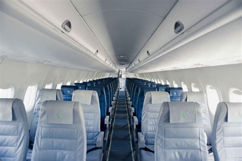 SkyWork's Bombardier DASH-8 Q400 from inside. | Airlines, Aircraft, Cabin