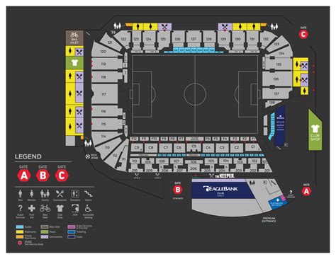 Stadium Maps - Audi Field