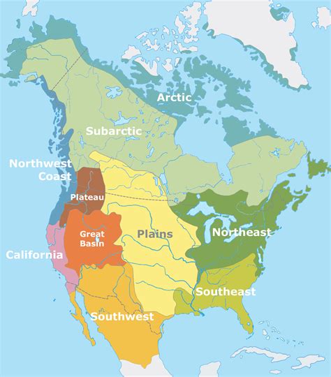 Map Native American Tribes Before Colonization - Vikki Jerrilee